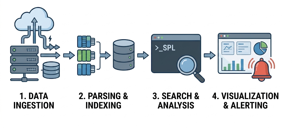 Splunk Process Tree Microsoft What is Splunk? Architecture, SIEM & Cloud Explained